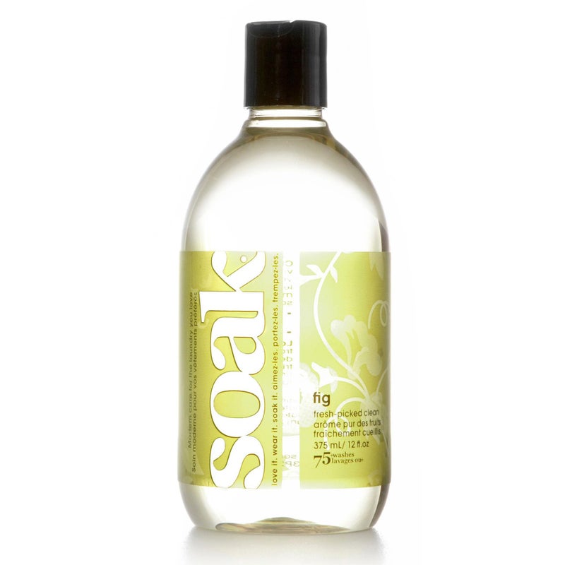 Soak Laundry Soap â€“ No Rinse, Plant Derived Hand Wash Detergent - 375 ml / 12 fl. oz, 75+ Washes (Fig) - Image 4