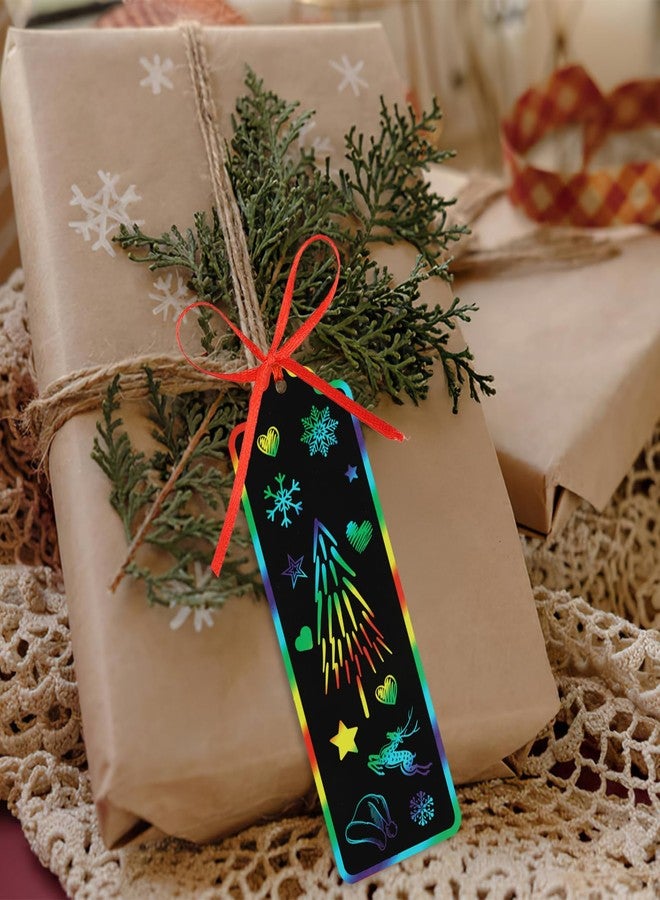 PEASUG Scratch Art, 40 Sets 5 Styles Scratch Art for Kids, Rainbow Scratch Paper Art Sets, Magic Black Scratch Off Paper Eid Bookmarks Gifts for Kids, DIY Art Craft Paper Party Favors Easter Crafts - Image 5