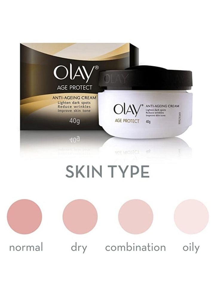 Olay - Olay Age Protect Anti-Ageing Cream, 40g - Image 1