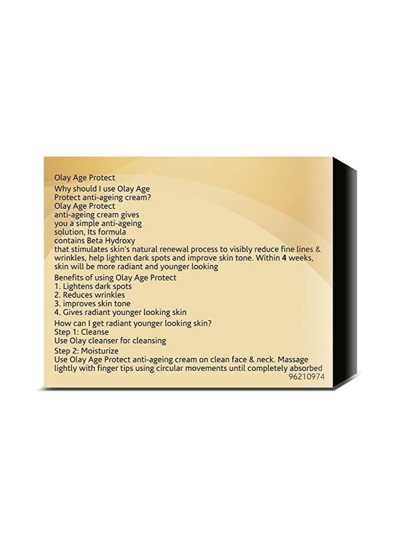 Olay - Olay Age Protect Anti-Ageing Cream, 40g - Image 1