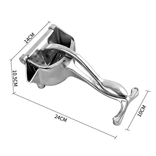 VIDORA Aluminum Fruit Press Hand juicer machine Manual Fruit Juicer Hand press juicer Metal Fruit Press Steel Handle Juicer Metal Aluminum alloy Juicer Simple Fruit Press - Image 2