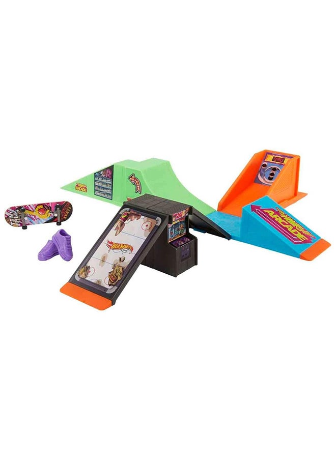 Hot Wheels مجموعة الزلاجات هوت ويلز سكيت دروب إن متنوعة  - Image 2