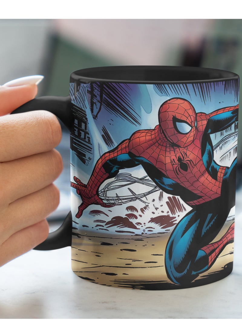 إم إي سي كوب قهوة مارفل سبايدرمان وباتمان 11 أونصة - Image 3