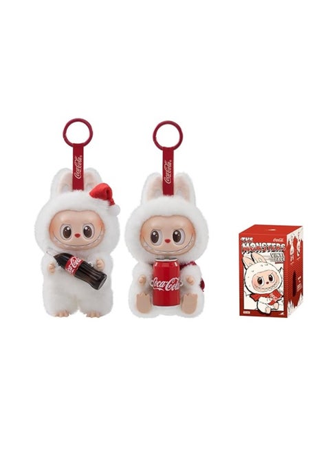 POP MART The Monsters Labubu Coca-Cola Series Vinyl Face Blind Box – 17cm Cute Collectible Figure, Soft Plush Pendant, Random Design (2 Styles), PVC/Polyester, Keychain & Desk Decor – Authentic Gift for Teens & Adults