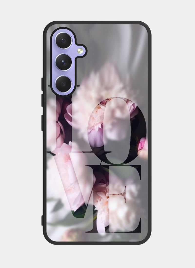 بكسلات كفر سامسونج جالكسي ايه 54 ابيض جذاب - Image 1