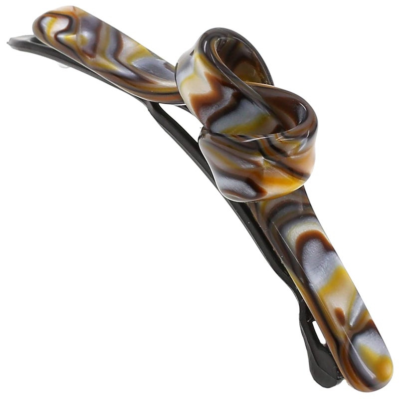 Camila Paris CP3357 French Hair Barrette Clip for Girls Handmade Onyx MetalFree Closure Strong Hold Grip Hair Clips for Women No Slip Durable Styling Girls Hair Accessories Made in France