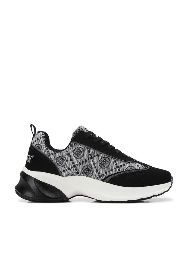 Sky View Women Road Shoes Chunky City Tweed Comfortable Casual Platform Non Slip Ladies Walking Fashion Sneaker - Image 1