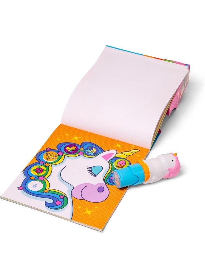 Melissa & Doug Sticker WOW! Unicorn Bundle – Sticker Stamper, 24-Page Activity Pad & Refill with 100+ Stickers – Mess-Free Creative Fun for Kids – Ages 3+ | MD50303 - Image 4