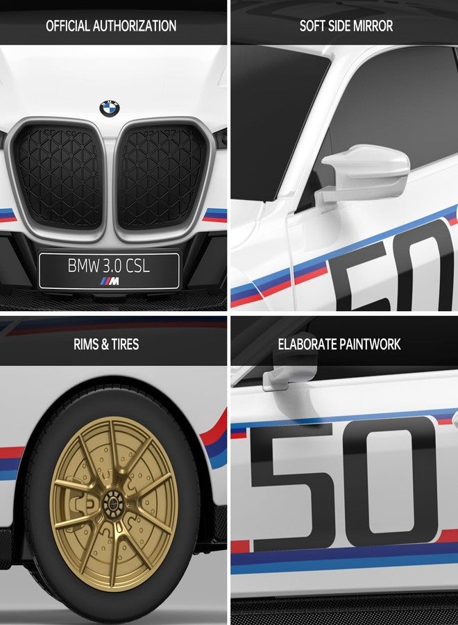 RASTAR BMW RC Car 1:24 BMW 3.0 CSL Remote Control Car BMW Toy Model Car for Boys Kids Adults - Image 5