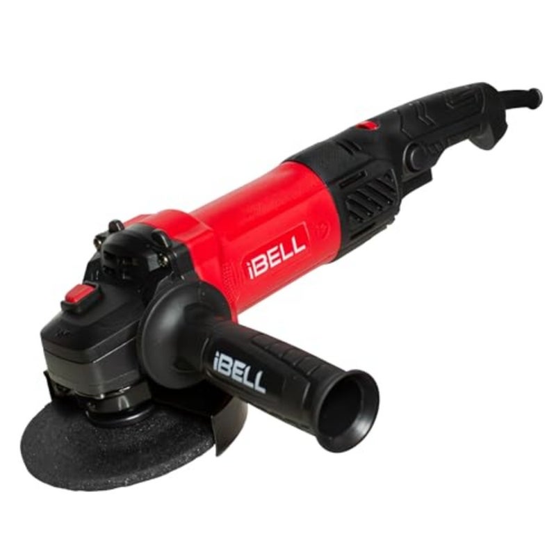 Angle Grinder AG15-06 Heavy Duty Copper Armature 115mm/4.5" Disc 11000 RPM With Grinding Wheel and Guard Powerful and Compact - Image 1