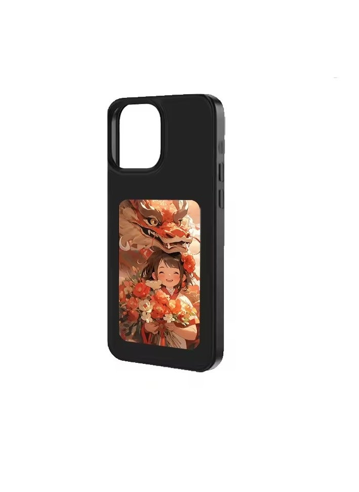 TPU Phone Case Display NFC Connection for iPhone 13 14 15 Pro Max