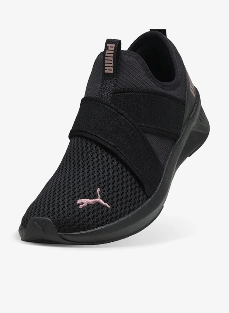 Puma PUMA Black-PUMA Black-Rose Gold SOFTRIDE Harli Slip-On Running Shoes Women for Women | Best Price UAE