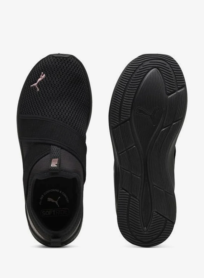 Puma PUMA Black-PUMA Black-Rose Gold SOFTRIDE Harli Slip-On Running Shoes Women for Women | Best Price UAE