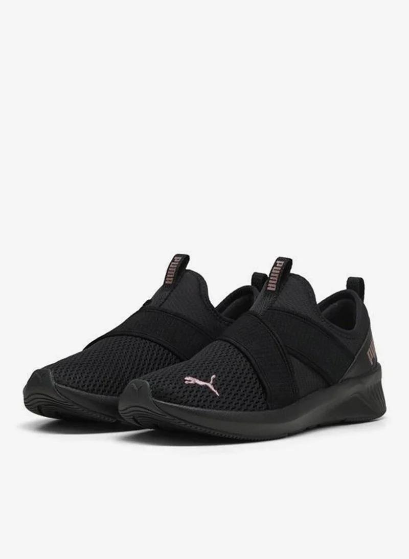 Puma PUMA Black-PUMA Black-Rose Gold SOFTRIDE Harli Slip-On Running Shoes Women for Women | Best Price UAE