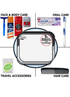 Men'S Deluxe 9Piece Kit With Travel Size Tsa Compliant Essentials Featuring: Old Spice Products In Reuseable Toiletry Bag - pzsku/Z90176168EBCE51793B56Z/45/_/1696663031/eae27149-c5cc-47c4-94c4-bc49a01525e7