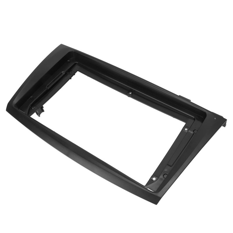 9inch Dash Fascia High Textured Black Bezel Replacement for Mazda 3 2010-2013 - Precise Fit Stereo Radio Panel Durable ABS Plastic Dash Mounting Fascia for Car Audio Upgrade - Image 4