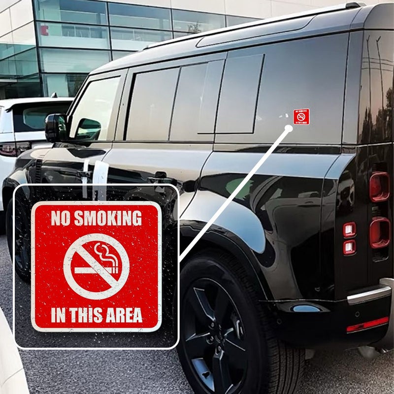 1pc No Smoking Vinyl Sticker Decals for Car Bumper Window Laptop Truck Van - Image 3