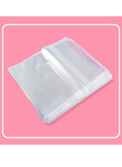 Nice Pack 12 X 18 inches 60 Count(approx) Resealable Plastic Cellophane Bags for Packaging, Storing and Travel  - Image 1