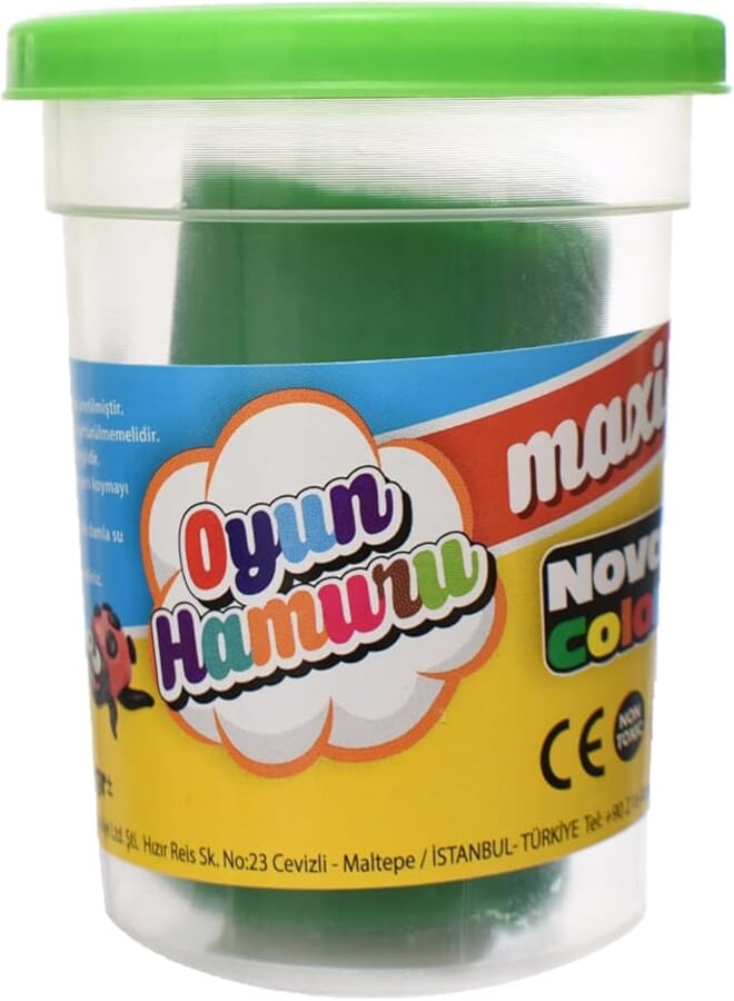 Nova Color Play Dough Maxi Modeling Clay - Green