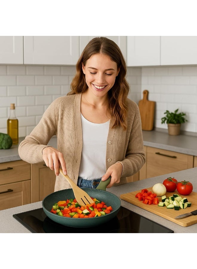 Risoli Dr. Green 24cm Non-Stick Frypan – Eco-Friendly Italian Cookware - Image 3