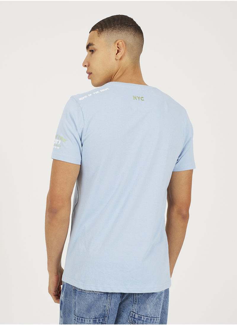 BRAVE SOUL Graphic Print T-Shirt  - Image 4