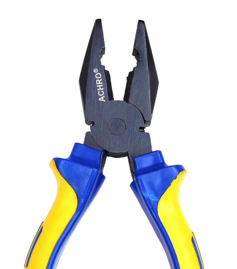 ACHRO Combo Pack Of 2 Contains 8 Inch adjustable Wrench and 8 Inch Combination Plier (Multipurpose Tool Kit) - Image 2