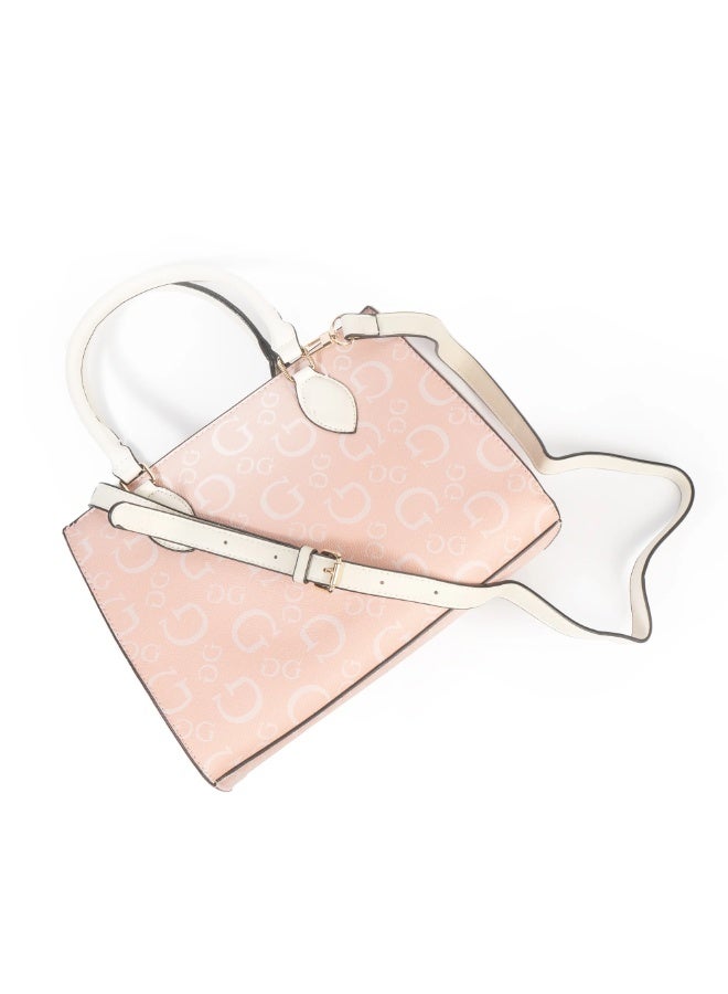 GUESS Oak Park Logo Small Carryall – Pink (Elegant & Practical Everyday Tote) - Image 3