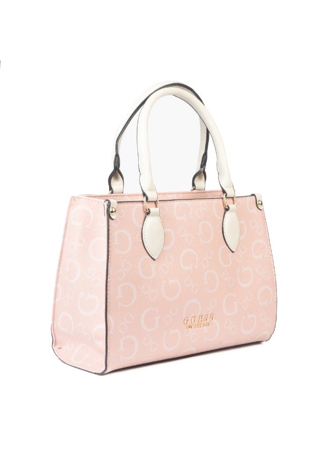 GUESS Oak Park Logo Small Carryall – Pink (Elegant & Practical Everyday Tote) - Image 2