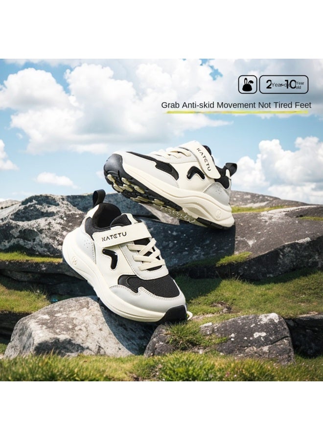 Steady Motion】children's Sports Shoes, Breathable Mesh Sneakers For Spring And Autumn, Casual Infant And Toddler Shoes, Mid-to-large Kids' Running Shoes - Image 2
