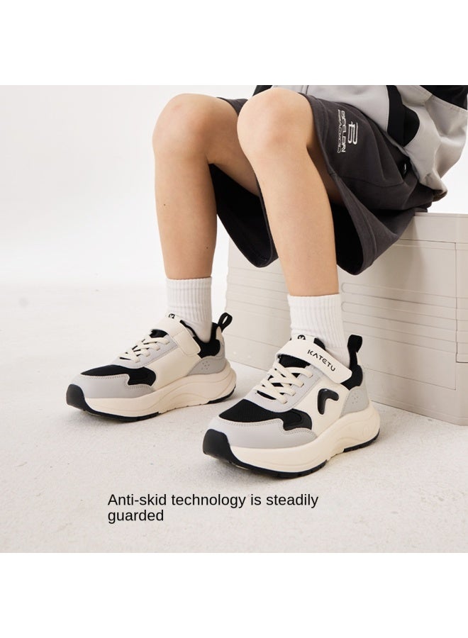Steady Motion】children's Sports Shoes, Breathable Mesh Sneakers For Spring And Autumn, Casual Infant And Toddler Shoes, Mid-to-large Kids' Running Shoes - Image 5