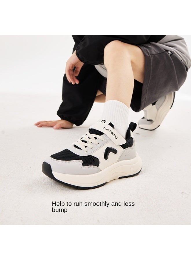 Steady Motion】children's Sports Shoes, Breathable Mesh Sneakers For Spring And Autumn, Casual Infant And Toddler Shoes, Mid-to-large Kids' Running Shoes - Image 4