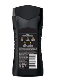 Axe AXE Alaska 3-in-1 Bodywash (250ml) | Men Bodywash, Face wash, Hair Wash | Long-Lasting Refreshing Ocean Air & Bergamot Fragrance | Natural Origin Ingredients | Removes Odor and Bacteria | No Parabens | Dermatologically Tested  - Image 3