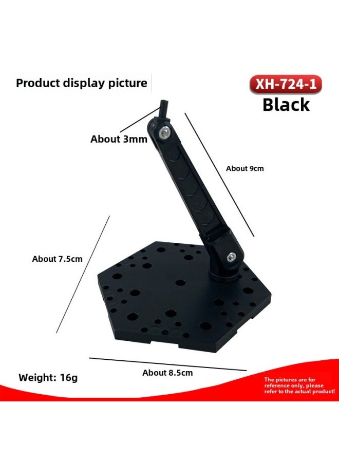 HG/BB Model Bracket Suitable For Gundam Model Hand-made Doll SHF Saint Ultraman Mask Knight-Color:XH-724-1: Black Bracket  - Image 1
