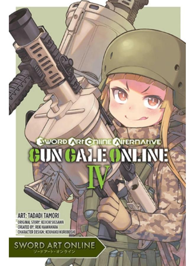Sword Art Online Alternative Gun Gale Online, Vol. 4 (manga) 