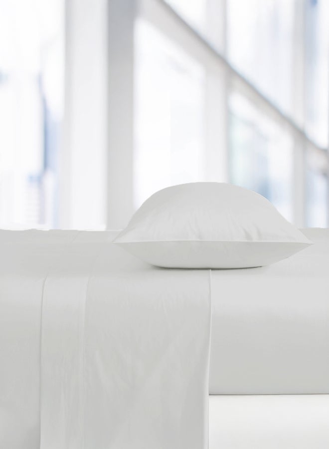 ايست من نون 2-Piece Pillowcase set | Soft 400 TC Sateen Cotton Material |  Light Grey Color | 2 Pillowcases 50 cm x 100 cmBundle - Image 4