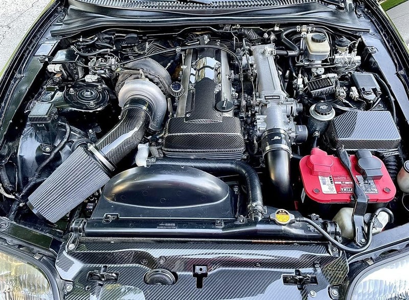 AC PERFORMANCE أنبوب كوع من ألياف الكربون بزاوية 45 درجة بحجم 3.5 بوصة (89 مم) من AC PERFORMANCE - Image 5