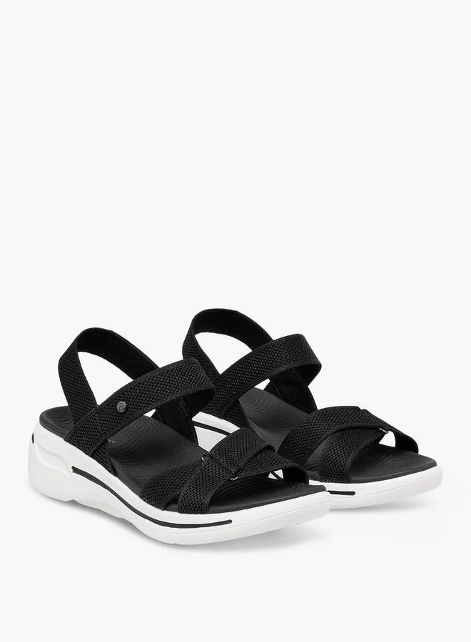 Flora Bella Women Textured Comfort Sandals