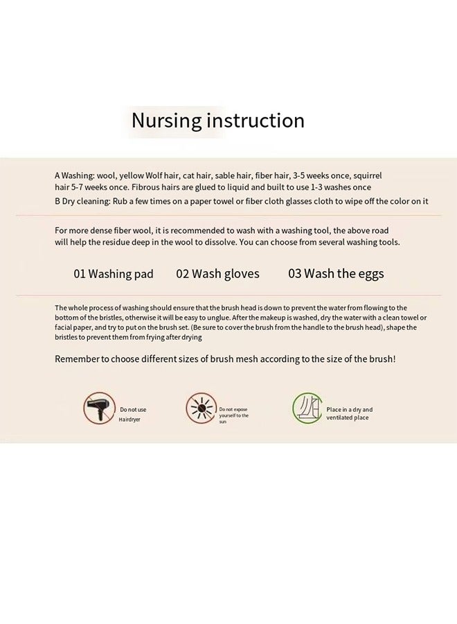 3 PCS Foundation Concealer Brushes Under Eye Mini Angled Brush Nose Contour Brush Small Makeup Foundation Brushes,Seamless Cover Synthetic Dark Circle Liquid Cream Cosmetics Contour Brush Beauty Tool - Image 5