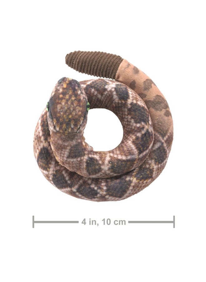 Folkmanis Mini Rattlesnake Finger Puppet , Brown - Image 3