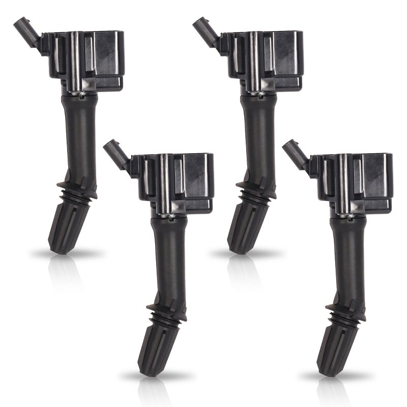 ENA Set of 4 Ignition Coil Pack 20162022 Compatible with Buick GMC Chevrolet Chevy Malibu Cruze Encore Equinox Volt Terrain 14L 15L 16L L4 Coils Replacement For 12635672 UF802 1208117