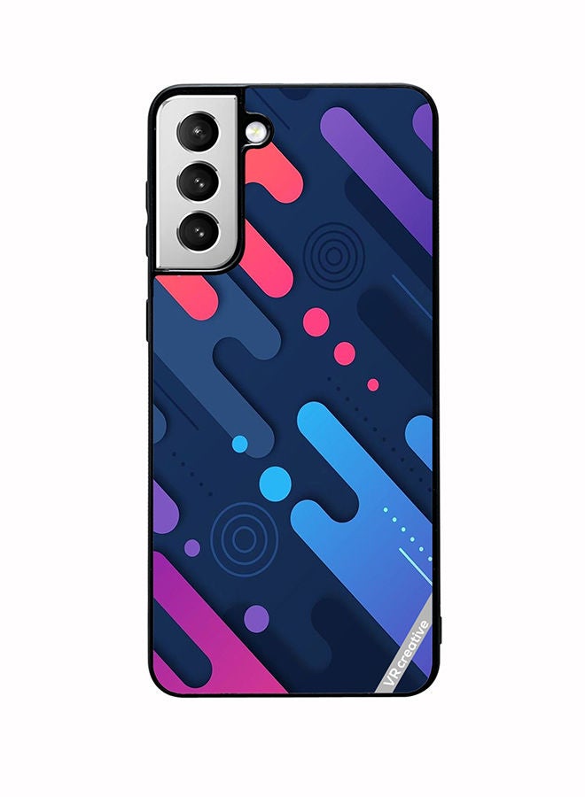 VR CREATIVE Protective Case Cover For Samsung Galaxy S22 Plus 5G Multicolor Layers Design - Image 1