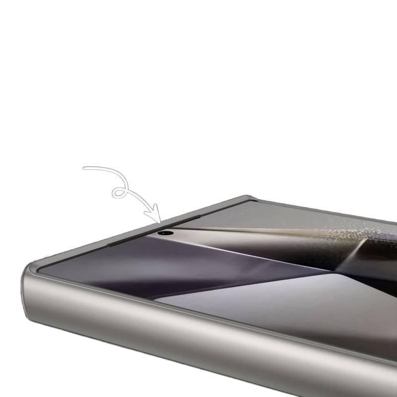 غطاء واقي | TPU | Frosted | حماية من السقوط | مقاوم لبصمات الأصابع | مقاوم للصدمات لـ Samsung Galaxy S23 Ultra - Image 4