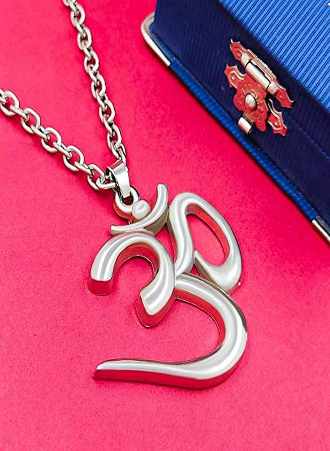 Gift Nest OM Pendant for Men & Women Religious Locket for Good Health & Wealth - Image 2