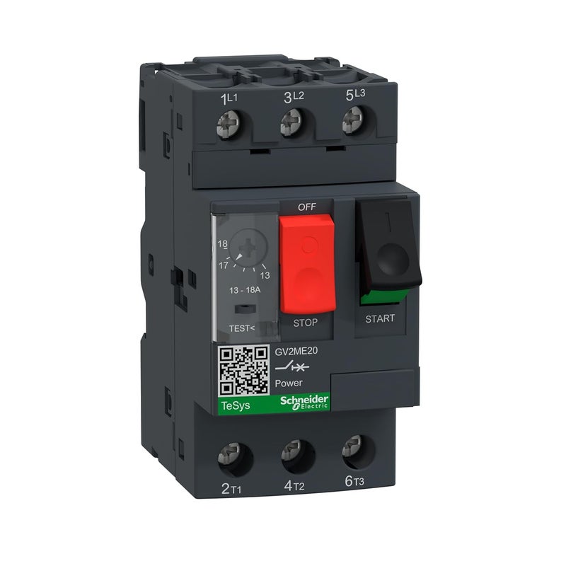 Schneider Electric Schneider Electric GV2ME20 GV2ME MOTOR CB THERMMAG 1318A ROCKER 
