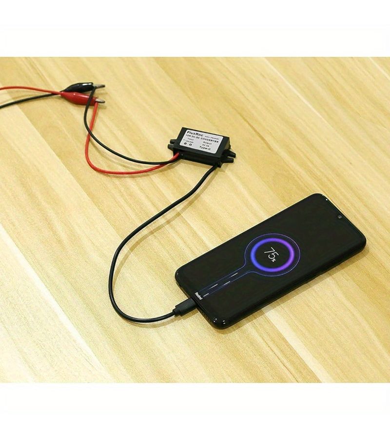 محول خفض الجهد DC DC من 12V 24V إلى 5V 3A 15W وحدات محول طاقة بمنفذ USB واحد مع حماية من الجهد الزائد وقصر الدائرة الكهربائية، مناسب لتغذية Raspberry Pi وشحن الهواتف وكاميرات dash cam في السيارة وأجهزة Arduino ونظام تحديد المواقع GPS. - Image 4