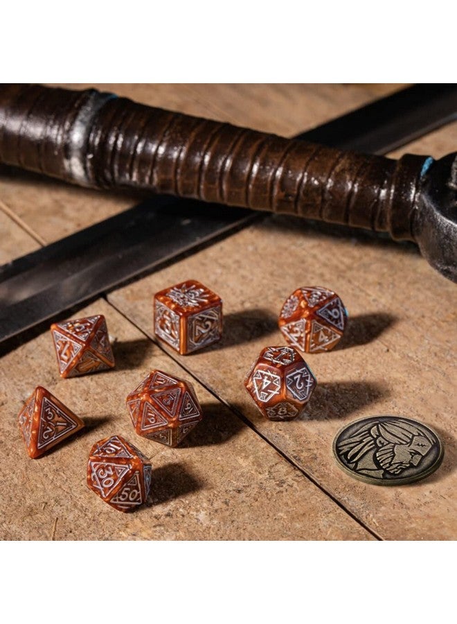Q WORKSHOP Q-Workshop Witcher Dice Set. Geralt - Q-Workshop Monster Slayer - Image 2