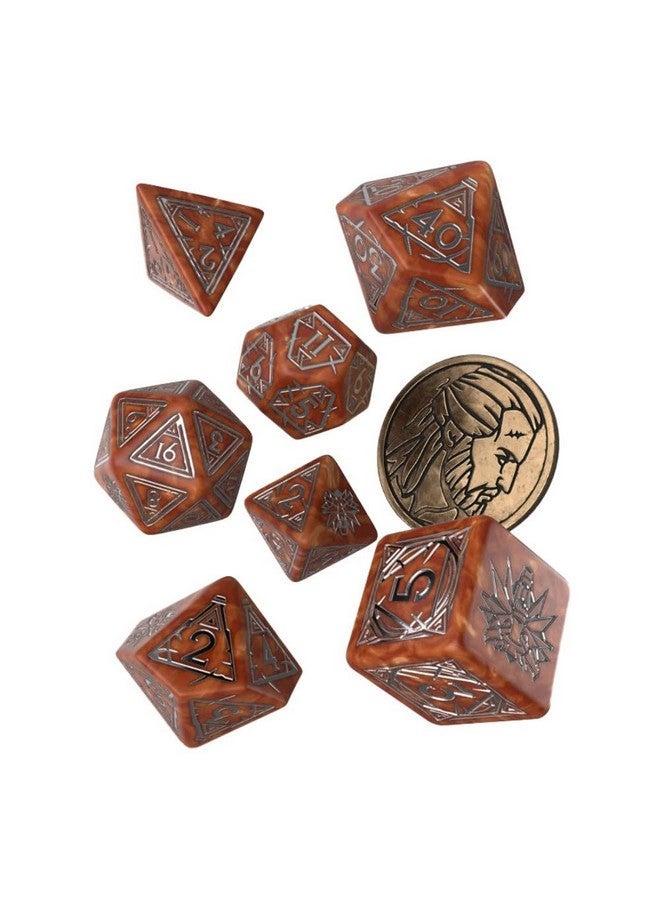 Q WORKSHOP Q-Workshop Witcher Dice Set. Geralt - Q-Workshop Monster Slayer - Image 3