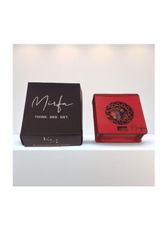 MIRFA Scented Candle In Wood Crafted Box - Rose Ambiance - Small  - Image 2