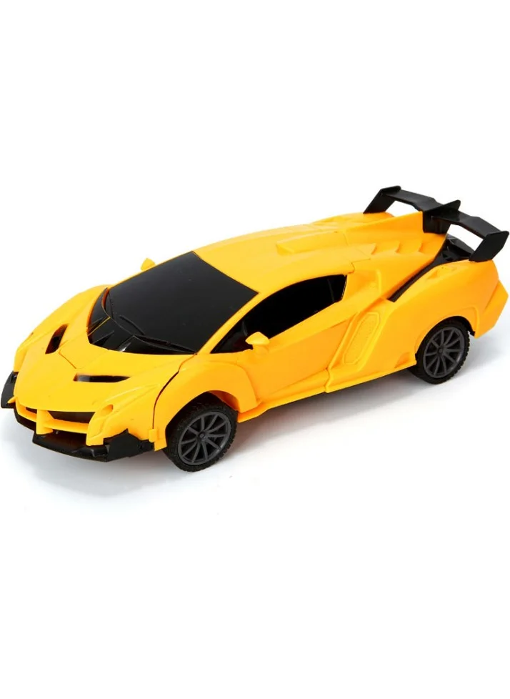 Mj Toys Toy Remote Control Transformers Style Robot Transforming Toy Car Ferrari