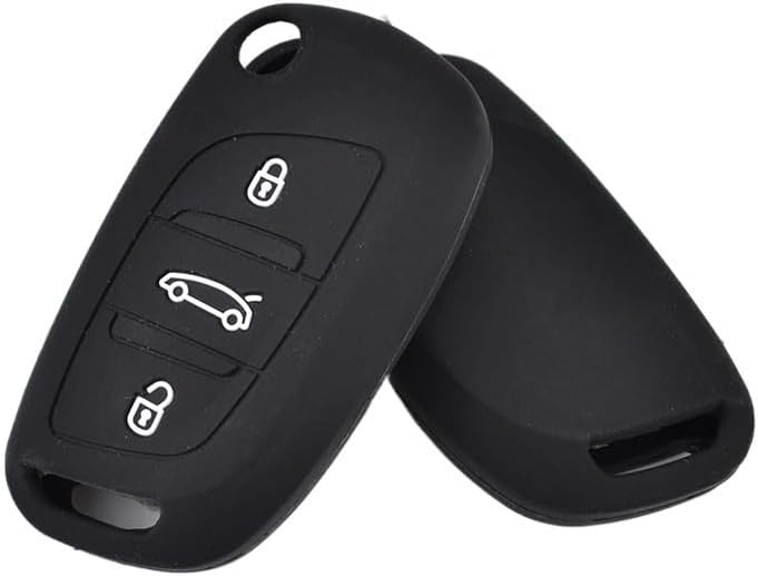 DEMULAX Silicone Car Key Fob Cover for Citroen and Peugeot - Image 3